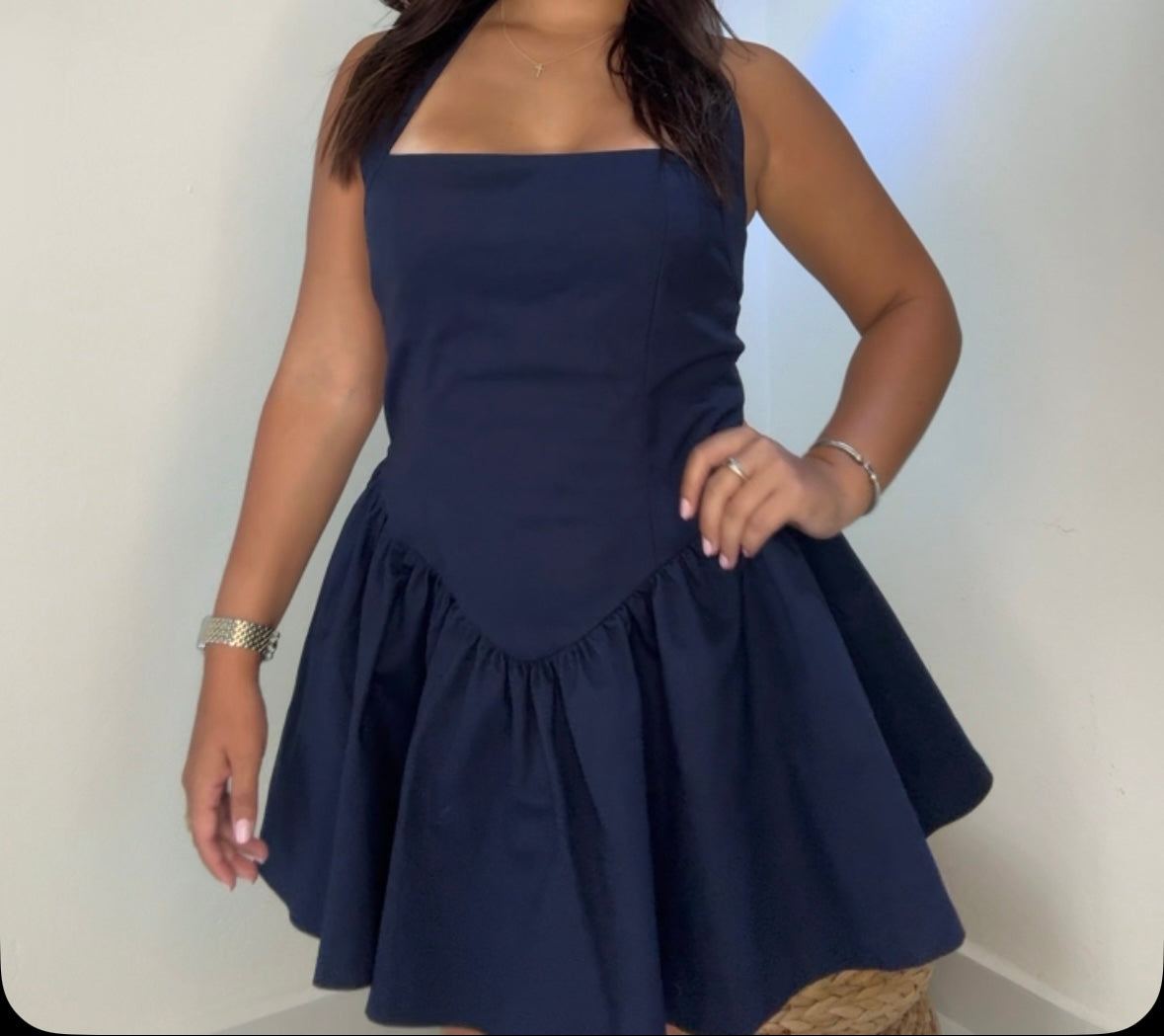 Luna Halter Dress