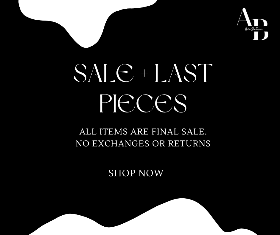 Sale + Last Pieces