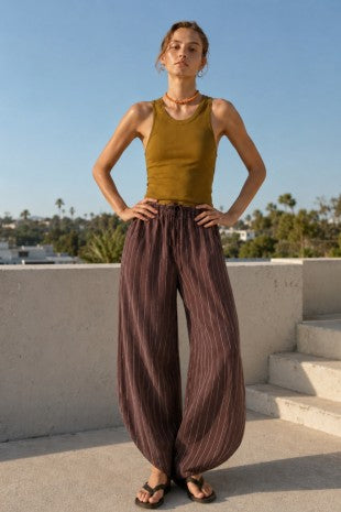 Pia Striped Pant