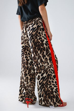 Leopard Striped Pant