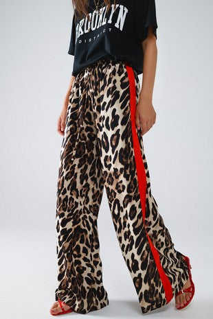 Leopard Striped Pant