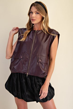 Oversized Vest Jacket