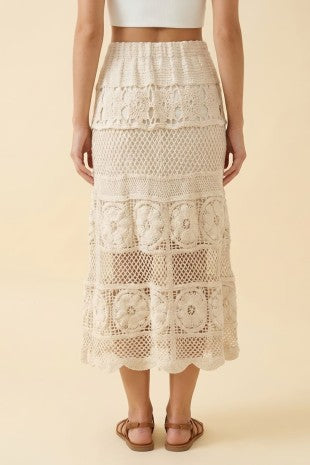 Bea Crochet Skirt