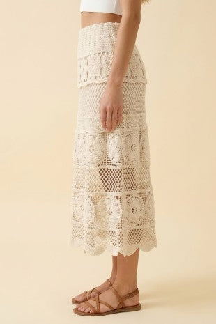 Bea Crochet Skirt