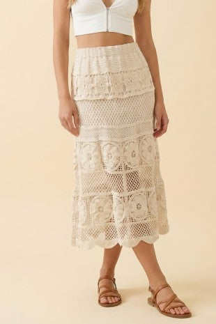 Bea Crochet Skirt