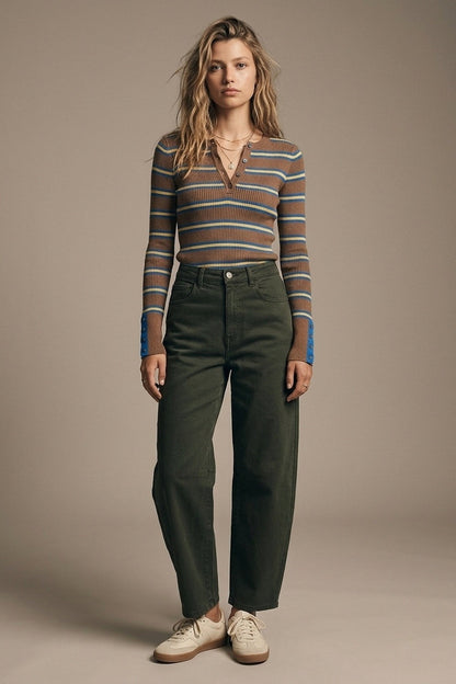 Amelia Barrel Pant
