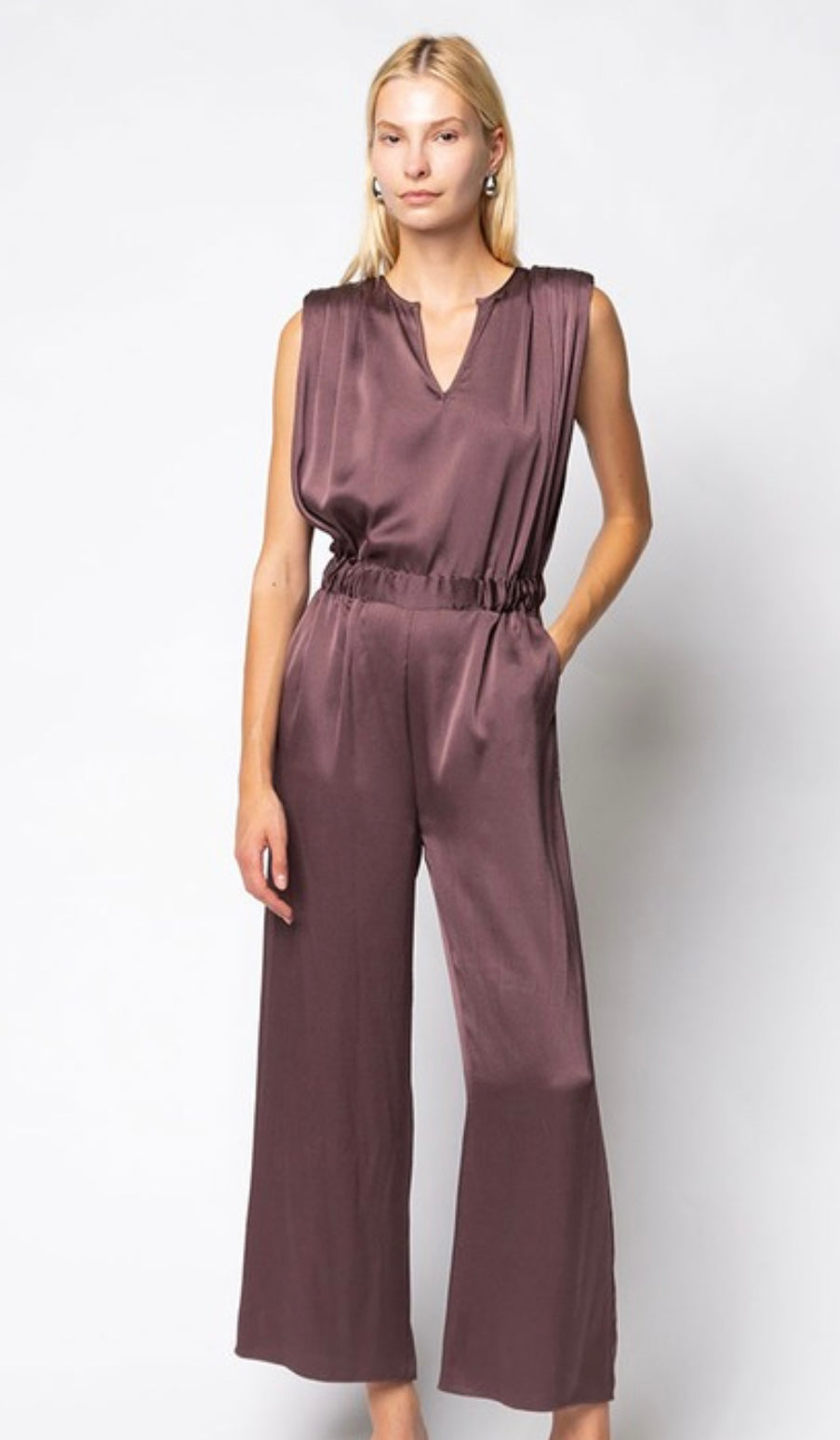 Amelia Satin Jumpsuit