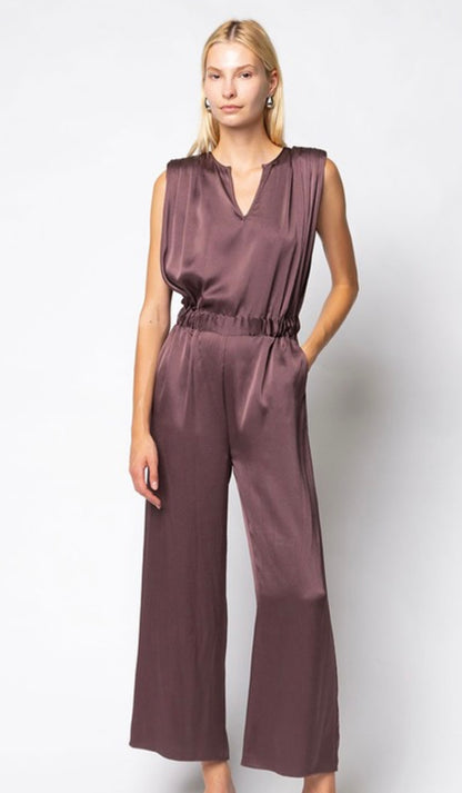 Amelia Satin Jumpsuit