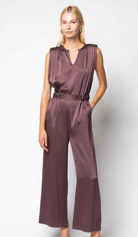 Amelia Satin Jumpsuit