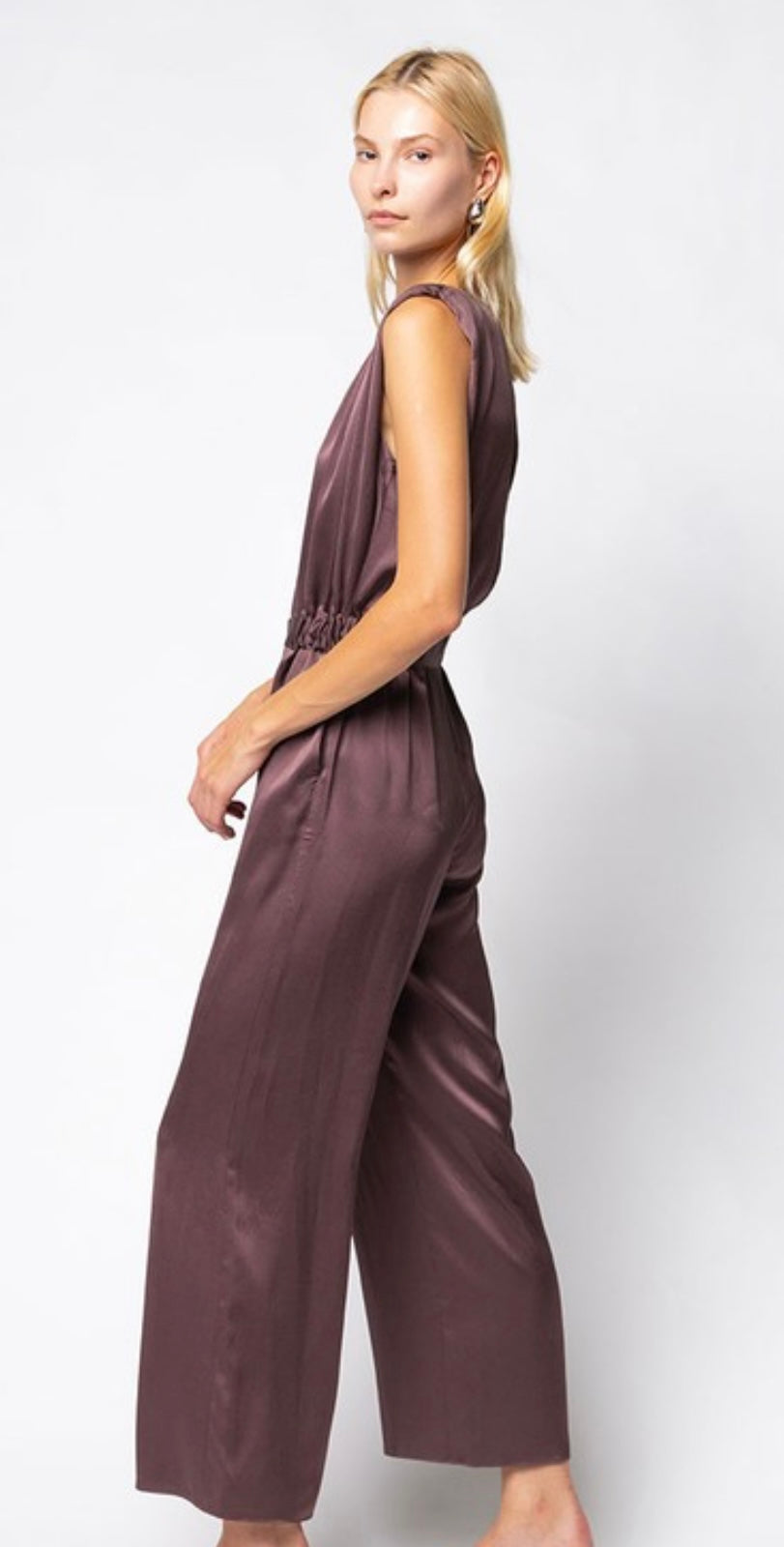 Amelia Satin Jumpsuit