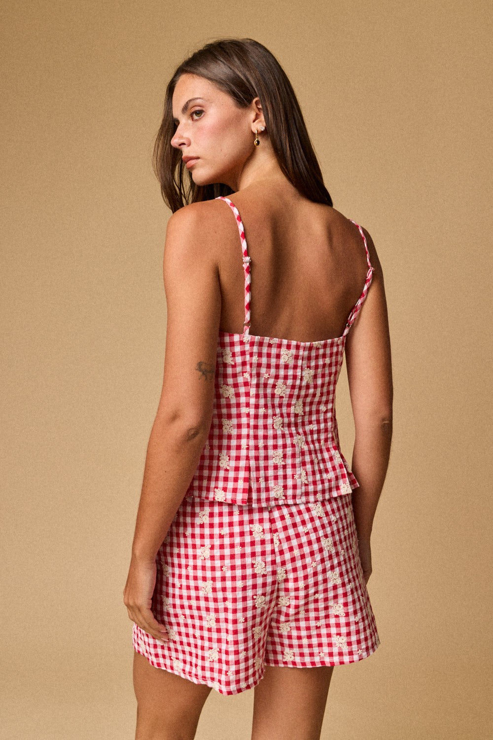 Gingham Short Set