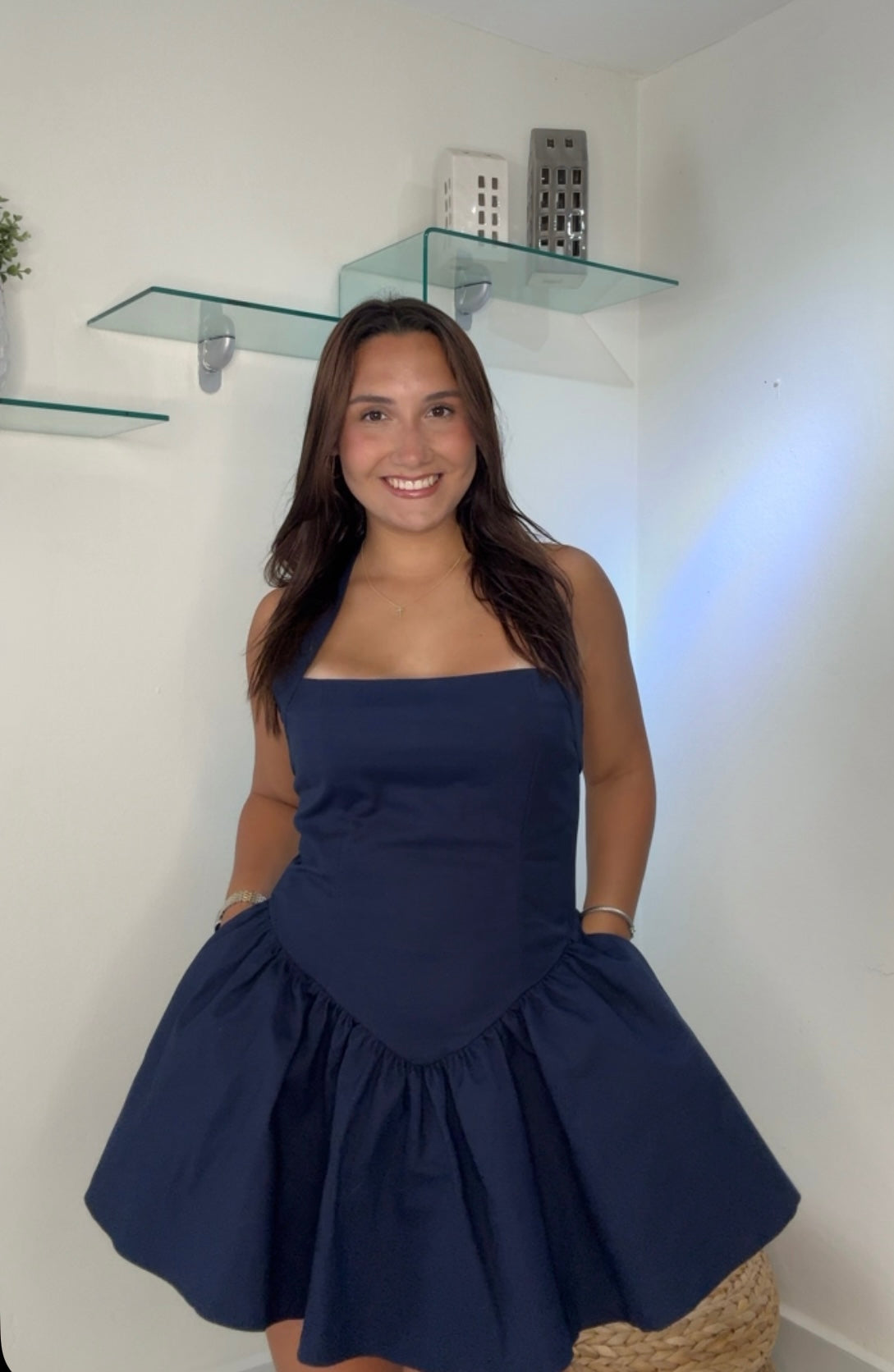 Luna Halter Dress