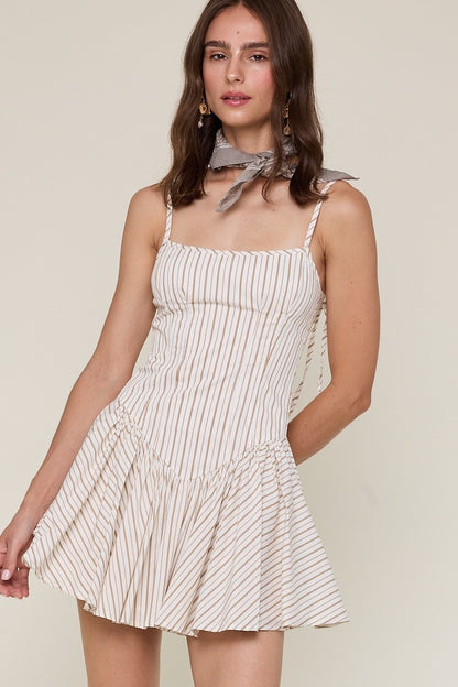 Striped Mini Dress (SEPTIEMBRE)